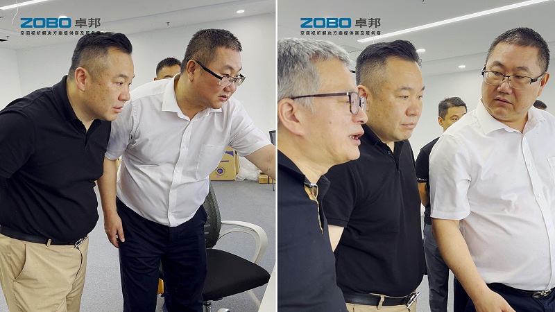 ZOBO樱桃视频免费下载版张新峰与协会领导走访中建电子信息技术有限公司，共商发展大计